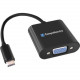 Comprehensive USB/VGA Video Adapter - Type C USB - HD-15 VGA USB31-VGF