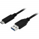 Startech.Com USB to USB C Cable - 1m / 3 ft - 5Gbps - USB A to USB C - USB Type C - USB Cable Male to Male - USB C to USB - 3.28 ft USB Data Transfer Cable for Hard Drive, Tablet, Notebook - First End: 1 x Type A Male USB - Second End: 1 x Type C Male USB