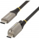 Startech.Com 3ft 1m Top Single Screw Locking USB C Cable 10Gbps, USB 3.1/3.2 Gen 2 Type-C Cable, 5A/100W PD, DP Alt Mode, USB-C to C Cord - 3.3ft/1m USB-C to C Top Screw Locking cable; USB 3.1 Gen 2/10Gbps; up to 100W (5A) PD 3.0; DP 1.4 Alt mode; 8K 30Hz