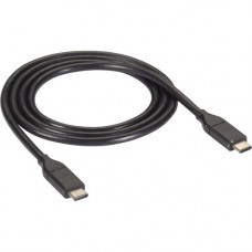 Black Box USB 3.1 Cable - Type C Male to USB 3.1 Type C Male, 10-Gbps, 1-m (3.2-ft.) - 3.28 ft USB-C Data Transfer Cable for Notebook, Phone, Gaming Console, MAC - First End: 1 x Type C Male USB - Second End: 1 x Type C Male USB - 10 Gbit/s - Tin, Nickel 