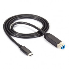 Black Box USB 3.1 Cable - Type C Male to USB 3.0 Type B Male, 1-m (3.2-ft.) - 3.28 ft USB-C/USB-B Data Transfer Cable for Computer, Notebook, Printer, Scanner, Hub, Storage Device, External Hard Drive - First End: 1 x Type C Male USB - Second End: 1 x Typ