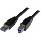 Startech.Com 10m 30 ft Active USB 3.0 USB-A to USB-B Cable - M/M - USB A to B Cable - USB 3.1 Gen 1 (5 Gbps) - 32.81 ft USB Data Transfer Cable for Hard Drive, Docking Station, Video Device - First End: 1 x Type A Male USB - Second End: 1 x Type B Male US