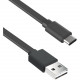 Accortec USB Data Transfer/Power Cable - USB Data Transfer/Power Cable for MacBook Air, Video Device, Network Device - First End: 1 x Type A Male USB - Second End: 1 x Type C Male USB - 10 Gbit/s USBAMUSBCMF-ACC