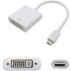 AddOn 5-Pack of 9in USB 3.1 (C) Male to DVI-I (29 pin) Female White Video Adapters - 100% compatible and guaranteed to work USBC2DVIIW-5PK