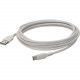 AddOn 1.0m (3.3ft) USB-C Male to USB 2.0 (A) Male Sync and Charge White Cable - 3.28 ft USB/USB-C Data Transfer Cable for MacBook, Notebook, PC, Mouse, Keyboard, External Hard Drive - First End: 1 x Type A Male USB - Second End: 1 x Type C Male USB - Whit