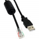 Startech.Com 6 ft Smart UPS Replacement USB Cable AP9827 - Type A Male USB - RJ-45 Male Network - 6ft - Black USBUPS06