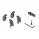 Havis UT-1005-KIT - Notebook vehicle mount adapter kit - for Fujitsu LIFEBOOK T937 - TAA Compliance UT-1005-KIT