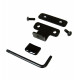 Havis UT-2009-KIT - Mounting component (wrench, installation hardware, rear fence, vinyl cap, nut plate) - for VMC docking station / cradle - for Havis UT-2001 - TAA Compliance UT-2009-KIT