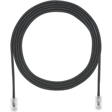 Panduit Cat.6a F/UTP Network Cable - 8 ft Category 6a Network Cable for Network Device - First End: 1 x RJ-45 Male Network - Second End: 1 x RJ-45 Male Network - 28 AWG - Clear, Black - 1 - TAA Compliance UTP28X8BL