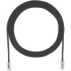 Panduit Cat.6a F/UTP Network Cable - 8 ft Category 6a Network Cable for Network Device - First End: 1 x RJ-45 Male Network - Second End: 1 x RJ-45 Male Network - 28 AWG - Clear, Black - 1 - TAA Compliance UTP28X8BL