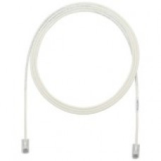 Panduit Cat.5e UTP Network Cable - 4.92 ft Category 5e Network Cable - First End: 1 x RJ-45 Male Network - Second End: 1 x RJ-45 Male Network - Patch Cable - 28 AWG - Gray - TAA Compliance UTP28CH15MGY