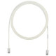 Panduit Cat.5e UTP Network Cable - 4.92 ft Category 5e Network Cable - First End: 1 x RJ-45 Male Network - Second End: 1 x RJ-45 Male Network - Patch Cable - 28 AWG - Gray - TAA Compliance UTP28CH15MGY