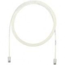 Panduit Cat.5e UTP Patch Network Cable - 20 ft Category 5e Network Cable for Network Device - First End: 1 x RJ-45 Male Network - Second End: 1 x RJ-45 Male Network - Patch Cable - Gold Plated Contact - Off White - TAA Compliance UTP28CH20