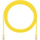 Panduit Cat.5e UTP Patch Network Cable - 3 ft Category 5e Network Cable for Network Device - First End: 1 x RJ-45 Male Network - Second End: 1 x RJ-45 Male Network - Patch Cable - Yellow - 1 Pack - TAA Compliance UTP28CH3YL