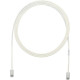 Panduit Cat.5e UTP Network Patch Cable - 40 ft Category 5e Network Cable for Network Device - First End: 1 x RJ-45 Male Network - Second End: 1 x RJ-45 Male Network - Patch Cable - 28 AWG - Off White UTP28CH40