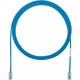 Panduit Cat.5e UTP Network Patch Cable - 52.49 ft Category 5e Network Cable for Network Device - First End: 1 x RJ-45 Male Network - Second End: 1 x RJ-45 Male Network - Patch Cable - 28 AWG - Blue - TAA Compliance UTP28CH16MBU