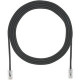 Panduit Category 5e U/UTP Network Cable - 4 ft Category 5e Network Cable - First End: 1 x RJ-45 Male Network - Second End: 1 x RJ-45 Male Network - Patch Cable - 28 AWG - Black - 1 - TAA Compliance UTP28CH4BL