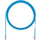 Panduit Cat.5e UTP Patch Network Cable - 3.94 ft Category 5e Network Cable for Network Device - First End: 1 x RJ-45 Male Network - Second End: 1 x RJ-45 Male Network - Patch Cable - Blue - 1 Pack - TAA Compliance UTP28CH4BU