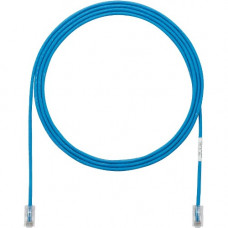 Panduit Cat.5e U/UTP Patch Network Cable - 11.48 ft Category 5e Network Cable for Network Device - First End: 1 x RJ-45 Male Network - Second End: 1 x RJ-45 Male Network - Patch Cable - 28 AWG - Blue - 1 UTP28CH3.5MBU