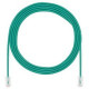 Panduit Cat.5e U/UTP Patch Network Cable - 11.48 ft Category 5e Network Cable for Network Device - First End: 1 x RJ-45 Male Network - Second End: 1 x RJ-45 Male Network - Patch Cable - 28 AWG - Green - 1 UTP28CH3.5MGR