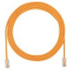 Panduit Cat.5e U/UTP Patch Network Cable - 1.64 ft Category 5e Network Cable for Network Device - First End: 1 x RJ-45 Male Network - Second End: 1 x RJ-45 Male Network - Patch Cable - 28 AWG - Orange - 1 UTP28CH0.5MOR