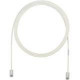 Panduit Cat.5e UTP Patch Network Cable - 7 ft Category 5e Network Cable for Network Device - First End: 1 x RJ-45 Male Network - Second End: 1 x RJ-45 Male Network - Patch Cable - 28 AWG - Gray - 1 Pack - TAA Compliance UTP28CH7GY