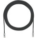 Panduit Category 5e U/UTP Network Cable - 8 ft Category 5e Network Cable - First End: 1 x RJ-45 Male Network - Second End: 1 x RJ-45 Male Network - Patch Cable - 28 AWG - Black - 1 - TAA Compliance UTP28CH8BL