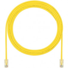 Panduit Cat.5e U/UTP Patch Network Cable - 9 ft Category 5e Network Cable for Network Device - First End: 1 x RJ-45 Male Network - Second End: 1 x RJ-45 Male Network - Patch Cable - 28 AWG - Yellow - 1 UTP28CH9YL