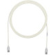 Panduit Cat.6 U/UTP Patch Network Cable - 7.80" Category 6 Network Cable for Network Device - First End: 1 x RJ-45 Male Network - Second End: 1 x RJ-45 Male Network - Patch Cable - 28 AWG - Clear, Blue - 1 UTP28SP0.2MBU
