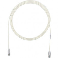 Panduit Cat.6 U/UTP Patch Network Cable - 1 ft Category 6 Network Cable for Network Device - First End: 1 x RJ-45 Male Network - Second End: 1 x RJ-45 Male Network - Patch Cable - 28 AWG - Clear, Off White - 25 - TAA Compliance UTP28SP1-Q