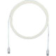 Panduit Cat.6 UTP Patch Network Cable - 1 ft Category 6 Network Cable for Network Device - First End: 1 x RJ-45 Male Network - Second End: 1 x RJ-45 Male Network - Patch Cable - Clear, Off White - 1 Pack UTP28SP1