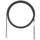 Panduit Cat.6 UTP Patch Network Cable - 10 ft Category 6 Network Cable for Network Device - First End: 1 x RJ-45 Male Network - Second End: 1 x RJ-45 Male Network - Patch Cable - Clear, Blue - 1 Pack - RoHS Compliance UTP28SP10BU