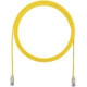 Panduit Cat.6e U/UTP Patch Network Cable - 10 ft Category 6e Network Cable for Network Device - First End: 1 x RJ-45 Male Network - Second End: 1 x RJ-45 Male Network - Patch Cable - Yellow, Clear UTP28SP10YL