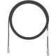 Panduit Cat.6 UTP Patch Network Cable - 125 ft Category 6 Network Cable for Network Device - First End: 1 x RJ-45 Male Network - Second End: 1 x RJ-45 Male Network - Patch Cable - Gold Plated Contact - Black - TAA Compliance UTP28SP125BL