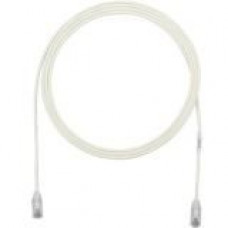 Panduit Cat.6 UTP Patch Network Cable - 65 ft Category 6 Network Cable for Network Device - First End: 1 x RJ-45 Male Network - Second End: 1 x RJ-45 Male Network - Patch Cable - Gold Plated Contact - Off White - TAA Compliance UTP28SP65