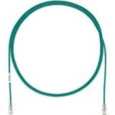 Panduit Cat.6 UTP Patch Network Cable - 1 ft Category 6 Network Cable for Network Device - First End: 1 x RJ-45 Male Network - Second End: 1 x RJ-45 Male Network - Patch Cable - Green, Clear UTP28SP1GR