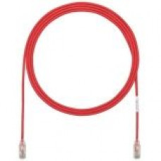 Panduit Cat.6 UTP Patch Network Cable - 1 ft Category 6 Network Cable for Network Device - First End: 1 x RJ-45 Male Network - Second End: 1 x RJ-45 Male Network - Patch Cable - Clear, Red - 1 Pack - RoHS Compliance UTP28SP1RD