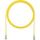 Panduit Cat.6 UTP Patch Network Cable - 1 ft Category 6 Network Cable for Network Device - First End: 1 x RJ-45 Male Network - Second End: 1 x RJ-45 Male Network - Patch Cable - Yellow, Clear - TAA Compliance UTP28SP1YL