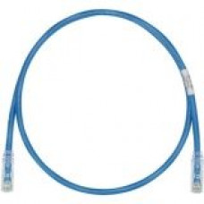 Panduit Cat.6 UTP Patch Network Cable - 3 ft Category 6 Network Cable for Network Device - First End: 1 x RJ-45 Male Network - Second End: 1 x RJ-45 Male Network - Patch Cable - Clear, Blue - 1 Pack - RoHS Compliance UTP28SP3BU