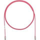 Panduit Cat.6 UTP Patch Network Cable - Category 6 for Network Device - Patch Cable - 11.15 ft - 1 Pack - 1 x RJ-45 Male Network - 1 x RJ-45 Male Network - Gold-plated Contacts - Pink UTP28SP11PK