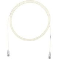 Panduit Cat.6 UTP Patch Network Cable - 5 ft Category 6 Network Cable for Network Device - First End: 1 x RJ-45 Male Network - Second End: 1 x RJ-45 Male Network - Patch Cable - 28 AWG - Clear, Off White - 1 Pack - RoHS Compliance UTP28SP5