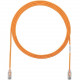 Panduit Cat.6 U/UTP Patch Network Cable - 5 ft Category 6 Network Cable for Network Device - First End: 1 x RJ-45 Male Network - Second End: 1 x RJ-45 Male Network - Patch Cable - 28 AWG - Clear, Orange - 25 UTP28SP5OR-Q