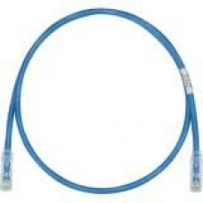 Panduit Cat.6e U/UTP Patch Network Cable - 5.91 ft Category 6e Network Cable for Network Device - First End: 1 x RJ-45 Male Network - Second End: 1 x RJ-45 Male Network - Patch Cable - Blue - 1 Pack - TAA Compliance UTP28SP6BU