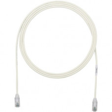 Panduit Cat.6 U/UTP Patch Network Cable - 6" Category 6 Network Cable for Network Device - First End: 1 x RJ-45 Male Network - Second End: 1 x RJ-45 Male Network - Patch Cable - 28 AWG - Clear, Off White - 48 - TAA Compliance UTP28SP6IN-48
