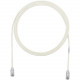 Panduit Cat.6 U/UTP Patch Network Cable - 6" Category 6 Network Cable for Network Device - First End: 1 x RJ-45 Male Network - Second End: 1 x RJ-45 Male Network - Patch Cable - 28 AWG - Clear, Off White - 48 - TAA Compliance UTP28SP6IN-48