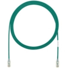 Panduit Cat.6 UTP Patch Network Cable - 7 ft Category 6 Network Cable for Network Device - First End: 1 x RJ-45 Male Network - Second End: 1 x RJ-45 Male Network - Patch Cable - Clear, Green - 1 Pack - RoHS Compliance UTP28SP7GR