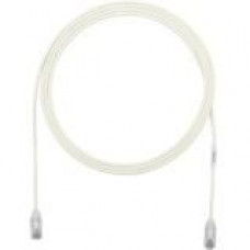 Panduit Cat.6 U/UTP Patch Network Cable - 8" Category 6 Network Cable for Network Device - First End: 1 x RJ-45 Male Network - Second End: 1 x RJ-45 Male Network - Patch Cable - Off White - 48 Pack - TAA Compliance UTP28SP8IN-48