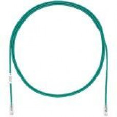 Panduit Cat.6 UTP Patch Network Cable - 6 ft Category 6 Network Cable for Network Device - First End: 1 x RJ-45 Male Network - Second End: 1 x RJ-45 Male Network - Patch Cable - Gold Plated Contact - 28 AWG - Green - 1 Pack - TAA Compliance UTP28SP6GR