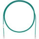 Panduit Cat.6 UTP Patch Network Cable - 6 ft Category 6 Network Cable for Network Device - First End: 1 x RJ-45 Male Network - Second End: 1 x RJ-45 Male Network - Patch Cable - Gold Plated Contact - 28 AWG - Green - 1 Pack - TAA Compliance UTP28SP6GR
