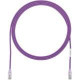 Panduit Cat.6 UTP Patch Network Cable - 10 ft Category 6 Network Cable for Network Device - First End: 1 x RJ-45 Male Network - Second End: 1 x RJ-45 Male Network - Patch Cable - Gold Plated Contact - Violet - 1 Pack - TAA Compliance UTP28SP10VL